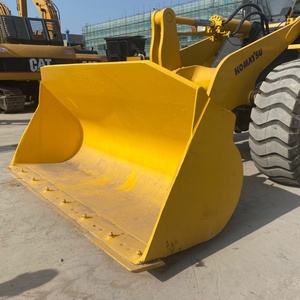 Cargadora de Ruedas Komatsu 320 WA320 Usada, Equipo de Construcción, Cargadora Frontal Japonesa WA380 en Buenas Condiciones - Product Image 3