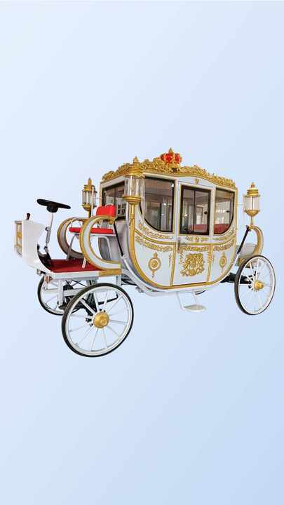 OEMヨーロッパロイヤルファミリー馬車電気シンデレラ子供ガーデン馬車