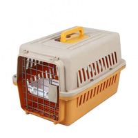 Petit transporteur de voyage pour animaux de compagnie, sans roues, en PP solide, approuvé par les compagnies aériennes, respirant, écologique, pour chiens et chats