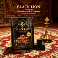 Charbon de coco pour chicha et café, parfum longue durée, pour rituels de fumage, charbon de chicha pour narguilé