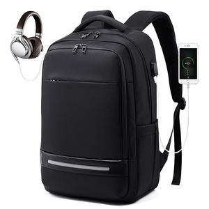 Sac à dos personnalisé Mochilas Casual avec chargeur USB, sac pour ordinateur portable, port intelligent, sac à dos pour homme, imperméable, léger, tissu Oxford, sac à dos d'affaires - Product Image 5