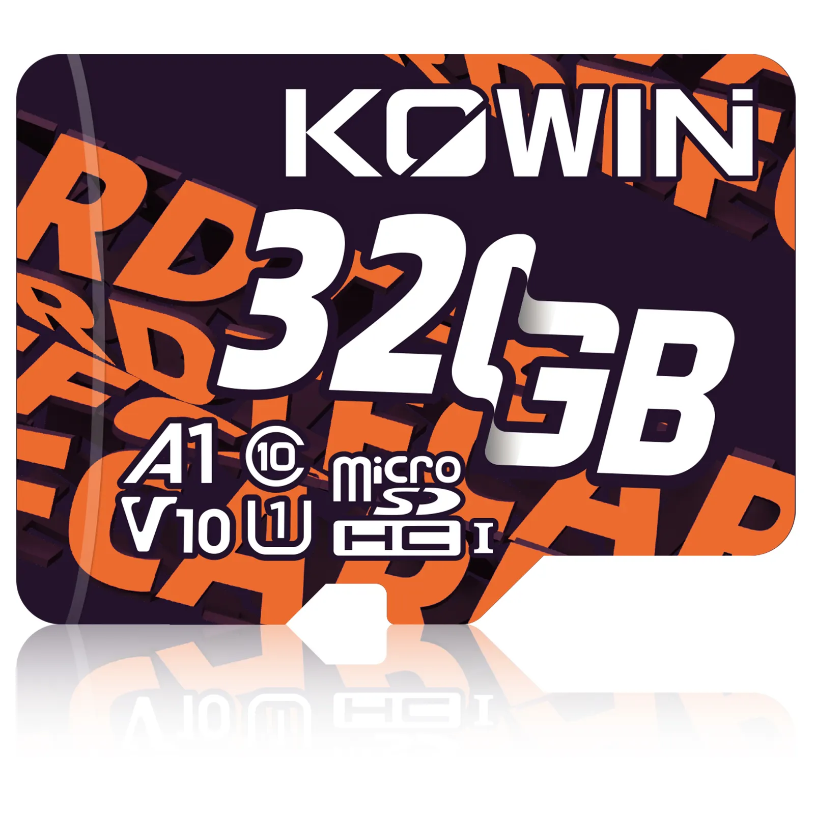 KOWIN 100MB/s CT100 micro SD Flash Memory Cards 32GB 64GB C10 U1 V10 A1 for mobile phones speakers tablets camera monitors