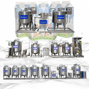 Nouvelle Machine à Yaourt Grec Automatique Commerciale pour la Production de Yaourt, Pasteurisateur de Lait, Ligne de Production de Yaourt 5000L - Product Image 1