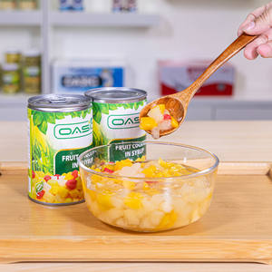 Fournisseur d'usine Grande qualité Conserve fraîche et savoureuse Cocktail en conserve Fruits tropicaux mélangés au sirop léger - Product Image 4