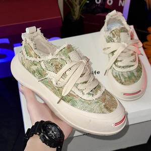 Zapatos Casuales de Skate para Hombre, Transpirables, con Plataforma, de Lona, Modernos, para Primavera/Verano - Product Image 6