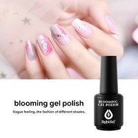 Robifel – Gel UV/LED transparent effet aquarelle floral pour ongles, marque privée, vente en gros, pour salons de manucure, approvisionnement en vrac