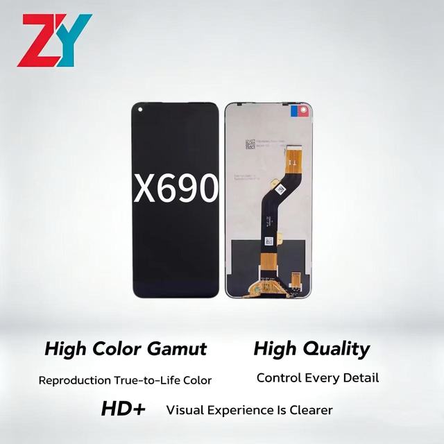 For Infinix Note7 X690 HD+ TFT LCD Screen Replacement with Incell Technology Inner and Outer Touch Display 1 Year Warranty