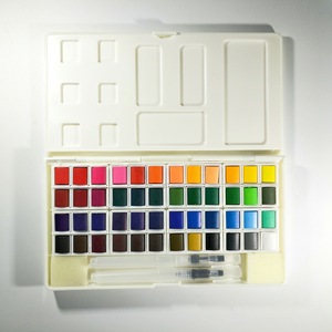 Peintures à l'aquarelle solides <span class=keywords><strong>en</strong></span> <span class=keywords><strong>12</strong></span>/24/36/48 <span class=keywords><strong>couleurs</strong></span> - Product Image 1