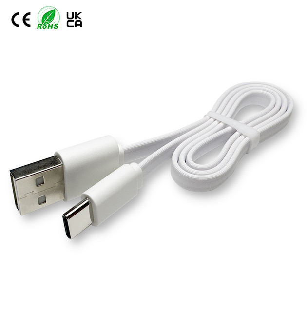 USB Flat Fast Charging Type C Audio & Video Cables