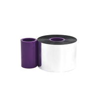 Ruban de transfert thermique premium 33mm*450mm TTO, ruban noir cire-résine pour imprimante Videojet Markem