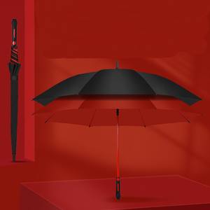 Parapluie de golf imperméable coupe-vent aux couleurs variées pour une utilisation sur les terrains de golf - Product Image 1