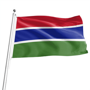Nuoxin Precio barato <span class=keywords><strong>Bandera</strong></span> de <span class=keywords><strong>Gambia</strong></span> 3x5ft <span class=keywords><strong>Gambia</strong></span> Nacional <span class=keywords><strong>Bandera</strong></span> de <span class=keywords><strong>Gambia</strong></span> - Product Image 1