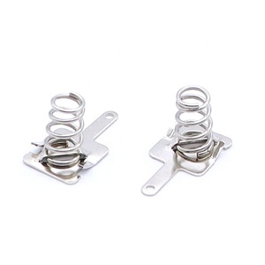 Hongde thép không gỉ tấm mùa xuân tích cực và tiêu cực liên hệ với pin chủ mùa xuân Clip pin thiết bị đầu cuối mùa xuân chủ - Product Image 3