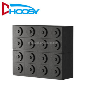 Gabinete combinado <span class=keywords><strong>Carmen</strong></span> de madera maciza moderno de mediados de siglo, armario de almacenamiento Modular multifuncional para <span class=keywords><strong>cocina</strong></span> y sala de estar para hoteles - Product Image 1