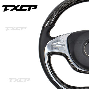 <span class=keywords><strong>Volant</strong></span> en Fiber de carbone pour Mercedes Benz <span class=keywords><strong>AMG</strong></span> GT C63 S320 W205 W166 W177 W204 W217 W222 C63 E63 S63 G63 GT63 GLE63 GTS <span class=keywords><strong>GTR</strong></span> - Product Image 3