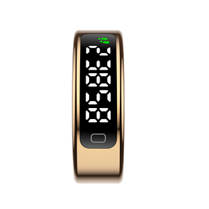 Nouvelle bague numérique Tasbih, bague intelligente musulmane, suivi de la forme physique, du sommeil et de la santé, télécommande compatible IOS, bague intelligente avec écran. - Product Image 4