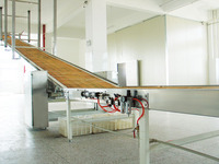 Machine à empiler les biscuits multifonctionnelle, fonctionnement stable, ligne de production de biscuits, du mélange de la pâte à l'emballage