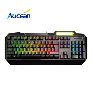 Teclado Gamer al por Mayor de Fábrica, Teclado USB Silencioso para Oficina y Juegos, Teclado con Cable para PC y Computadora de Escritorio, Diseño Delgado - Product Image 1