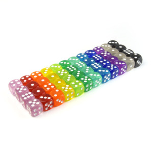 Dados Acrílicos Transparentes de 14mm, Color Cristal, D6, para Juegos de Mesa y Entretenimiento, Venta al Por Mayor - Product Image 3