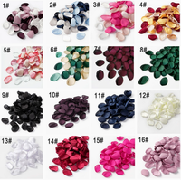 Pétales de rose artificiels en soie, pétales de fleurs en forme de rose artificielle pour mariage, fête, Saint-Valentin, décoration romantique pour allée de table