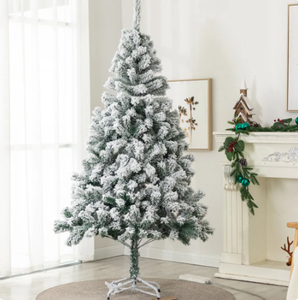 60cm Arbre De Noël Blanc Flocage Flocon De Neige Arbre De Noël Décoration Ornements Décoration De Bureau Shopping - Product Image 1