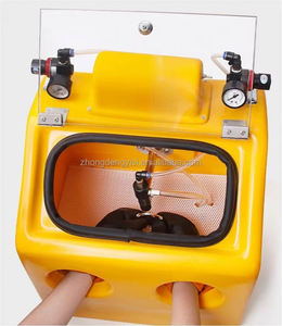 Machine de sablage pour bijoux, sablage industriel, équipement pneumatique à eau pour le polissage de verre dépoli et de bracelets - Product Image 2