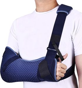 Cánh tay Sling Vai Immobilizer cho phụ nữ và nam giới, phù hợp với trái hoặc phải cánh tay-rotator Cuff hỗ trợ Brace y tế Sling cho vai - Product Image 4