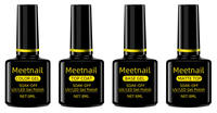Kit de vernis à ongles en gel DIY MeetNail Designer, lampe UV LED, perceuse électrique, écologique, longue durée, non toxique, logo personnalisable