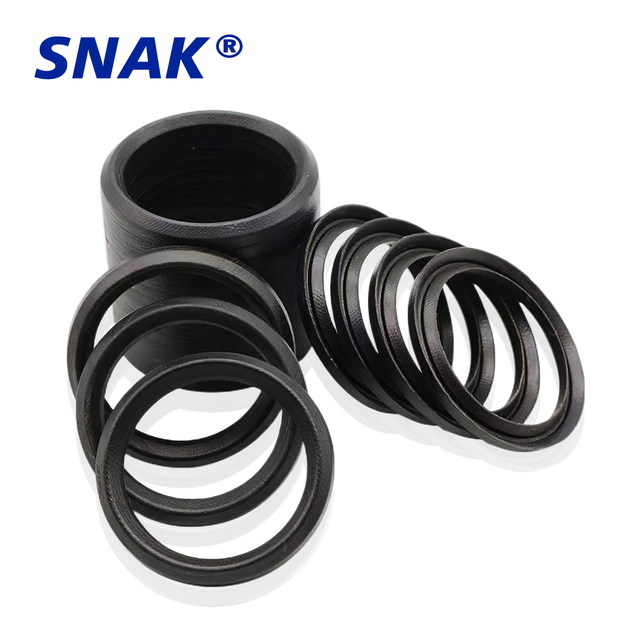 SNAK Factory PTFE NBR PU Hydraulic High Pressure Vee Packing NBR FKM V-Packing Oil Seal Chevron Packing V Combination Seal
