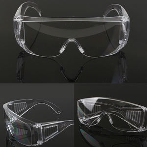 نظارات واقية صناعية حديثة بشعار مخصص ، نظارات Z87 ذات إطار شفاف للعمل ، عدسات ملونة ، نظارات سلامة بموجات الحرارة - Product Image 4