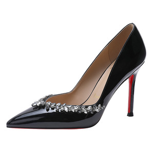 New Style Women's High Heel <b>Sandals</b>, Bare-Toed Sexy High Heel <b>Sandals</b>, Fashionable Women's Shoes, Elegant Party Formal Shoes - Product Image 1