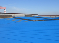 Membrane imperméable hautement élastique GX104 pour l'étanchéité des coins de toit et des joints de toiture métalliques résidentiels