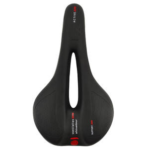 Selle de vélo Shinetour Active 2019 avec zones de ventilation et de soutien, coussin de selle de VTT unisexe pour adulte - Product Image 1