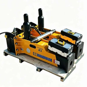 For SB43 New Box Type <b>Hydraulic</b> <b>Breaker</b> Equipment Core Construction Components Chisel Hammer Pump Motor Bearing 6-9 Tons - Product Image 1