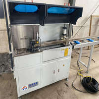 Coupeur de clé d'angle personnalisé Machine de découpe de connecteur d'angle de fenêtre et de porte en aluminium CNC