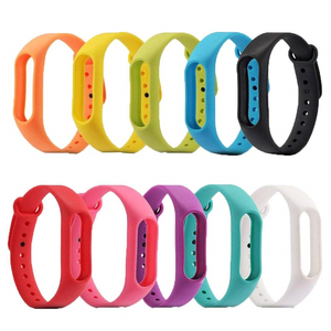 Pulsera inteligente de goma y silicona <span class=keywords><strong>para</strong></span> xiaomi Band 3 y <span class=keywords><strong>4</strong></span>, reloj inteligente Mi band - Product Image 1