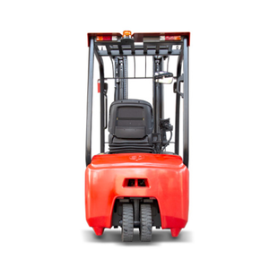 Montacargas Eléctrico YCMG con Desplazamiento Lateral, Montacargas de Batería de <span class=keywords><strong>2</strong></span> Toneladas con Mástil de 3 Etapas Completamente Libre, Neumático Sólido Ecológico, Montacargas de 3 Ruedas - Product Image 4