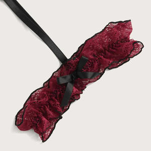 Set Pakaian Dalam Wanita Seksi Transparan Erotis 2 Potong Berbahan Renda, Lingerie Seksi Wanita - Product Image 4