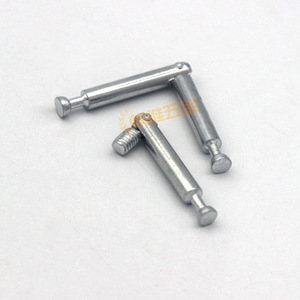 Conector de Muebles de Acero Inoxidable de Doble Extremo, Herraje para Paneles de Muebles, Fijación Duradera, Diseño Moderno y Simple - Product Image 3