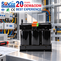 Transformateur de puissance toroïdal triphasé SOV SG-20KVA 220V 380V 50/60Hz avec boîtier étanche, convertisseur, coupe-mousse, cuivre