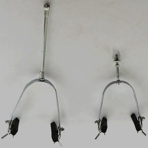 Système de freinage à étrier 28 pouces en aluminium forgé, ensemble de freinage mécanique réglable avec plaquettes en composite métallique - Product Image 2