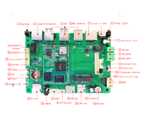 Carte de développement HelperBoard T507 Android Linux QT Ubuntu OS avec écran LCD LVDS RGB, contrôleur H-D-M-I, cartes mères Docker, OpenGL