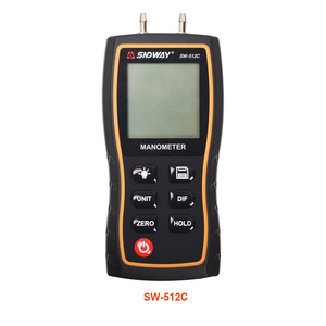SNDWAY manomètre différentiel d'air <span class=keywords><strong>Portable</strong></span> 2 ports 3 gamme SW-512A B C manomètre pour mesurer la pression - Product Image 3