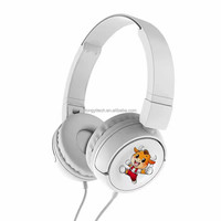 Headphone On-Ear Berkabel 3.5mm Aux Desain Lipat, Suara Stereo & Panggilan Jernih untuk Olahraga & Gaming, Siap Grosir