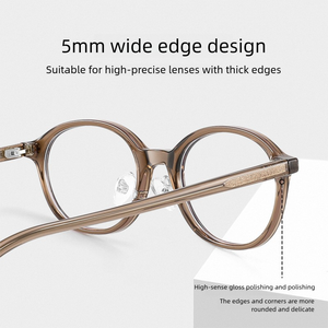 2025 hợp thời trang kính theo toa khung quang học Hàn Quốc phong cách mắt kính khung 86001 TR90 Kính mắt Frames cho tất cả các - Product Image 2