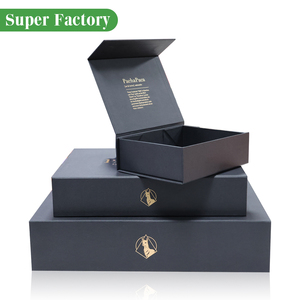 Custom Extra Large di lusso magnetico pieghevole cappello scatola rigida UV stampato che svanisce e goffratura per il cappellino da Baseball Box - Product Image 5