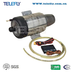 Nhà máy sản xuất telefly TF-TJ190 19kg lực đẩy turbojet động cơ chuyến bay động cơ phản lực RC máy bay động cơ - Product Image 2