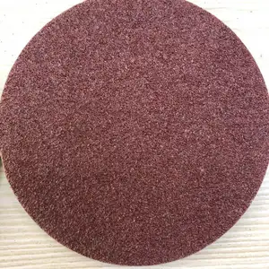Aluminium Oxide Discs Aluminum Oxide Round Sand Paper Fiber Red Sandpaper 125mm Sanding Disc 80grit Sanding Paper OEM Obm Odm