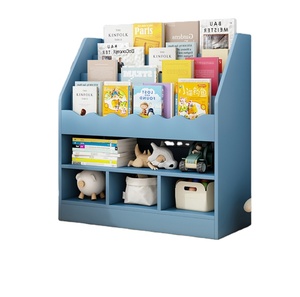 Children's furniture wooden shelf storage bookcase