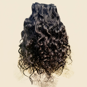 Extensiones de Cabello Humano Indio Remy Virgen 12A Sin Procesar, 18 Pulgadas, Ondulado, Liso, Rizado, con Doble Trama a Máquina - Product Image 1